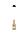 Italux Sardo 1xE27 Wisząca Mosiężny PND-5581-1-BRO+AMB