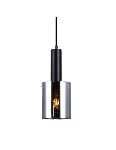 Italux Sardo 1xE27 Wisząca Czarny PND-5581-1-BK+SG - produkt 2