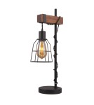 Lampy stołowe loftowe - industrialne - Italux Reda 1xE27 Biurkowa Czarny mat TB-4793-1-L - product 2