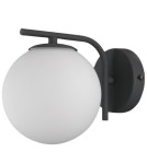 Kinkiety w stylu skandynawskim - Italux Raddi 1xG9 Kinkiet Czarny WL-5510-1-BK - product 1