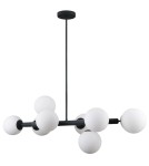 Lampy wiszące - Italux Raddi 8xG9 Wisząca Czarny PNS-5510-8-BK - product 1