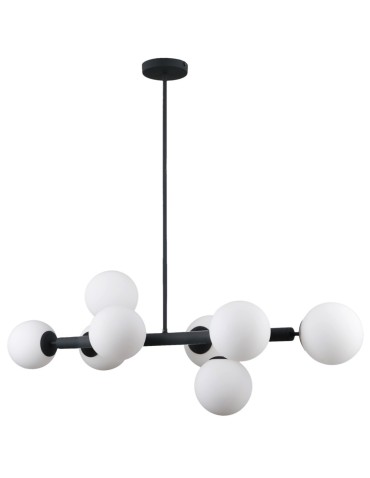 Italux Raddi 8xG9 Wisząca Czarny PNS-5510-8-BK