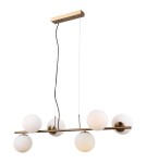 Lampy wiszące - Italux Raddi 6xG9 Wisząca Złoty PND-5510-6-HBR - product 2