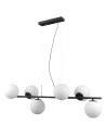 Italux Raddi 6xG9 Wisząca Czarny PND-5510-6-BK