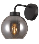 Italux Poggi 1xE27 Kinkiet Czarny mat WL-28028-1 Italux Poggi 1xE27 Kinkiet Czarny mat WL-28028-1