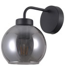 Italux Poggi 1xE27 Kinkiet Czarny mat WL-28028-1 Italux Poggi 1xE27 Kinkiet Czarny mat WL-28028-1