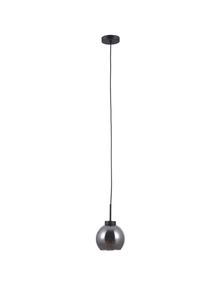 Italux Poggi 1xE27 Wisząca Czarny mat PND-28028-1B Italux Poggi 1xE27 Wisząca Czarny mat PND-28028-1B