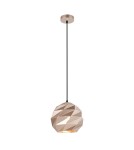 Lampy wiszące - Italux Palermo 1xE27 Wisząca Złoty PND-2424-1S-GD - product 2