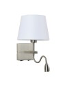 Italux Norte E27+LED 60W+3W 350lm 3000K Kinkiet WL-1122-2-BL-SN-RO-WH