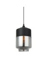 Italux Molina 1xE27 Wisząca Czarny MDM-2377/1 BK+SG
