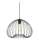 Lampy wiszące loftowe - Italux Meddi 1xE27 Wisząca Czarny MDM-4583-1 BK - product 1