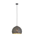 Lampy wiszące - Italux Harley 1xE27 Wisząca Grafitowy złoty szampański MDM-3471-1 GR+GD - product 2