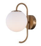 Kinkiety w stylu skandynawskim - Italux Gela 1xG9 Kinkiet Mosiężny miodowy WL-5500-1-HBR - product 2