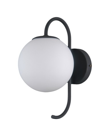 Italux Gela 1xG9 Kinkiet Czarny WL-5500-1-BK