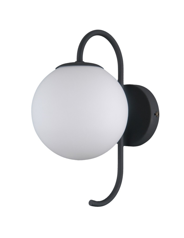Italux Gela 1xG9 Kinkiet Czarny WL-5500-1-BK