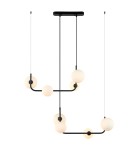 Lampy wiszące - Italux Ferrand 8xG9 Wisząca Czarny MDM-4123/8 BK - product 1