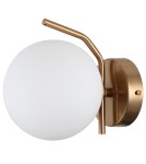 Kinkiety w stylu skandynawskim - Italux Carimi 1xG9 Kinkiet Mosiężny miodowy WL-3300-1-HBR - product 1