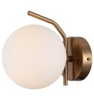Kinkiety w stylu skandynawskim - Italux Carimi 1xG9 Kinkiet Mosiężny miodowy WL-3300-1-HBR - product 2