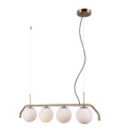 Lampy wiszące kule - Italux Carimi 4xG9 Wisząca Mosiężny miodowy PND-3300-4-HBR - product 2