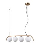 Lampy wiszące kule - Italux Carimi 4xG9 Wisząca Mosiężny miodowy PND-3300-4-HBR - product 1