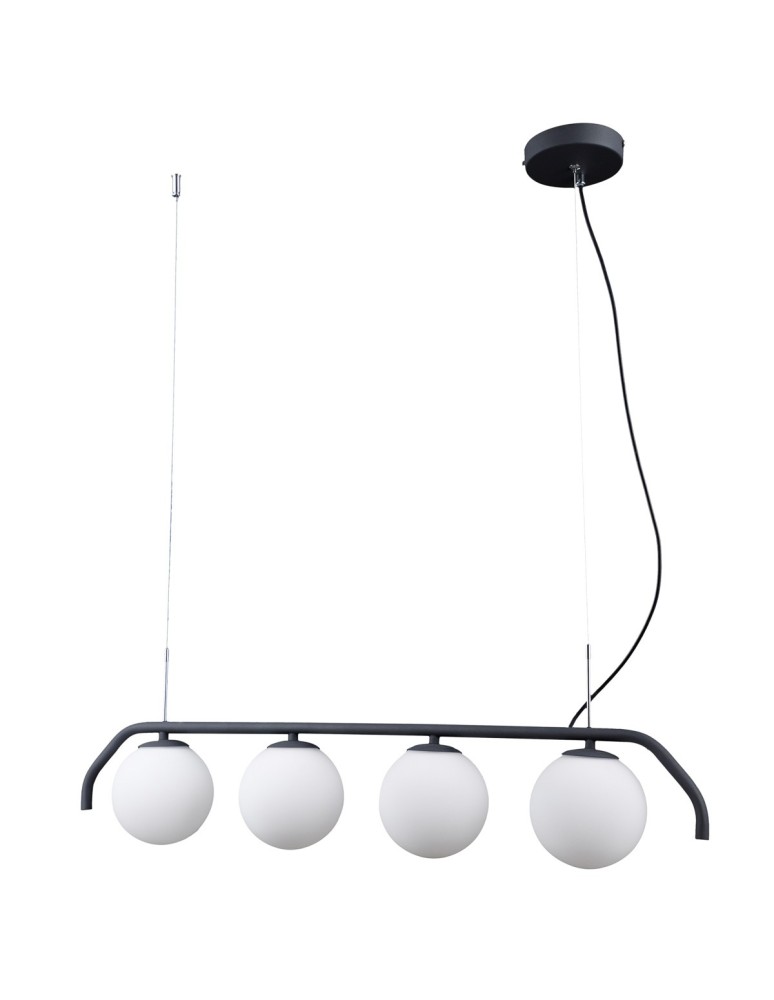 Italux Carimi 4xG9 Wisząca Grafitowy PND-3300-4-BK