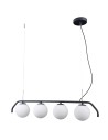 Italux Carimi 4xG9 Wisząca Grafitowy PND-3300-4-BK