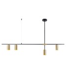 Italux Belmonte 4xGU10 Wisząca Czarny mosiężny PND-9152-4 Italux Belmonte 4xGU10 Wisząca Czarny mosiężny PND-9152-4