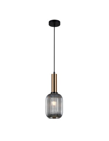 Italux Antiola 1xE27 Wisząca Mosiężny PND-5588-1M-BRO+SG - produkt 2