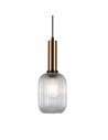 Italux Antiola 1xE27 Wisząca Mosiężny PND-5588-1M-BRO+CL