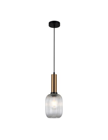 Italux Antiola 1xE27 Wisząca Mosiężny PND-5588-1M-BRO+CL - produkt 2