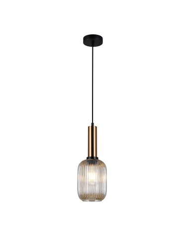 Italux Antiola 1xE27 Wisząca Mosiężny PND-5588-1M-BRO+AMB - produkt 2