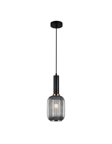 Italux Antiola 1xE27 Wisząca Czarny PND-5588-1M-BK+SG - produkt 2