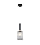 Italux Antiola 1xE27 Wisząca Czarny PND-5588-1M-BK+CL Italux Antiola 1xE27 Wisząca Czarny PND-5588-1M-BK+CL