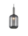 Italux Antiola 1xE27 Wisząca Nikiel satynowany PND-5588-1L-SC+SG