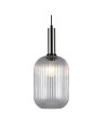 Italux Antiola 1xE27 Wisząca Nikiel satynowany PND-5588-1L-SC+CL