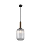 Lampy wiszące - Italux Antiola 1xE27 Wisząca Mosiężny PND-5588-1L-BRO+CL - product 2