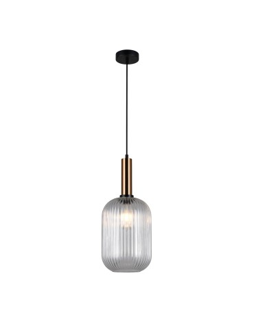 Italux Antiola 1xE27 Wisząca Mosiężny PND-5588-1L-BRO+CL - produkt 2