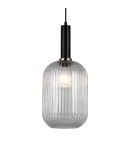 Italux Antiola 1xE27 Wisząca Czarny PND-5588-1L-BK+CL Italux Antiola 1xE27 Wisząca Czarny PND-5588-1L-BK+CL