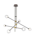 Lampy wiszące LED - Italux Romily LED 4W 1800lm 3000K Wisząca Kawowy PND-201883-6 - product 1