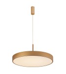 Lampy wiszące LED - Italux Orbital LED 60W 3600lm 3000K Wisząca Złoty Piaskowany 5361-860RP-GD-3 - product 1