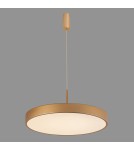 Lampy wiszące LED - Italux Orbital LED 60W 3600lm 3000K Wisząca Złoty Piaskowany 5361-860RP-GD-3 - product 5