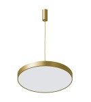 Lampy wiszące LED - Italux Orbital LED 60W 3600lm 3000K Wisząca Złoty Piaskowany 5361-860RP-GD-3 - product 3