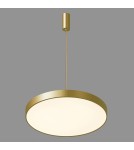 Lampy wiszące LED - Italux Orbital LED 60W 3600lm 3000K Wisząca Złoty Piaskowany 5361-860RP-GD-3 - product 4