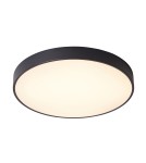 Plafony okrągłe - Italux Orbital LED 60W 3600lm 3000K Sufitowa Czarny Piaskowany 5361-860RC-BK-3 - product 1