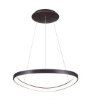 Lampy wiszące LED - Italux Morfi LED 48W 2640lm 3000K Wisząca Kawowy Szczotkowany 5355-848ROP-BC-3 - product 1