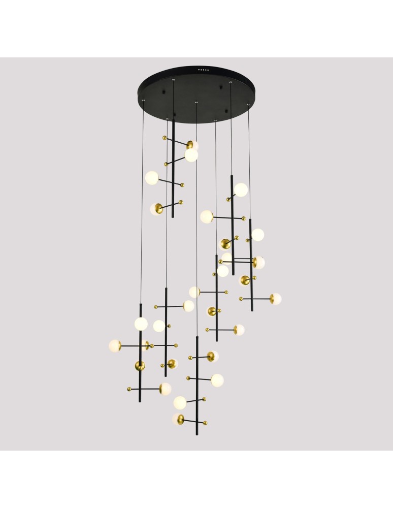 Italux Helmond LED 89W 4538lm 3000K Wisząca PND-43883-28