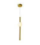 Lampy wiszące designerskie - Italux Halling LED 9.95W 777lm 3000K Wisząca Miedziany PND-16357-C-1 - product 1
