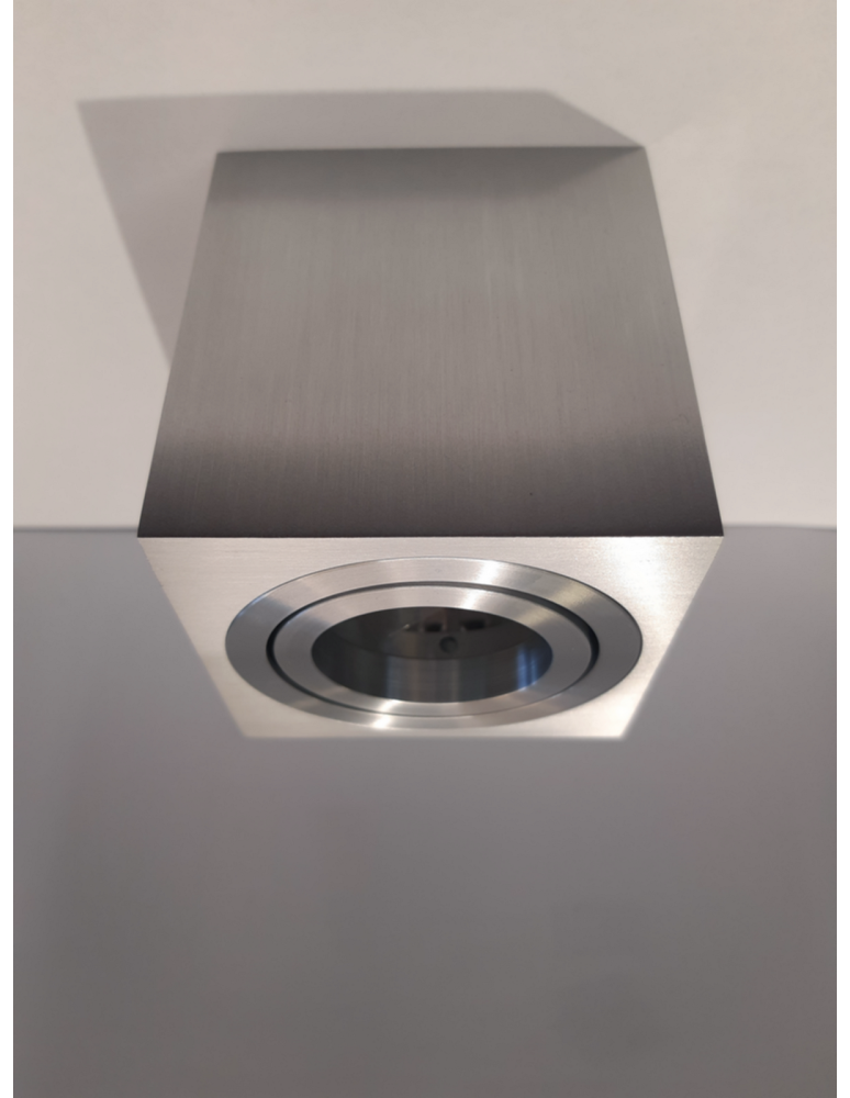 Azzardo MINI ELOY ALUMINIUM 1xGU10 Natynkowa Aluminium AZ1754