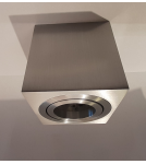 Oprawy sufitowe na wymienne źródło światła - Azzardo MINI ELOY ALUMINIUM 1xGU10 Natynkowa Aluminium AZ1754 - produkt 4