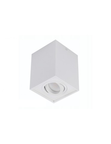 Azzardo ELOY 1 WHITE 1xGU10 Natynkowa Biały AZ0929
